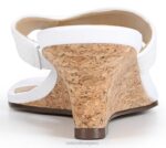 mujer Naturalizer serpiente blanca hecha por el hombre sandalia con cuña lenna RTZ4T608 - Imagen 6