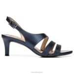 mujer Naturalizer Sintético azul marino metalizado sandalia de vestir taimi RTZ4T507 - Imagen 2
