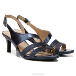 mujer Naturalizer Sintético azul marino metalizado sandalia de vestir taimi RTZ4T507