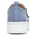 mujer Naturalizer sintético azul Zapatillas sin cordones Soul Turner RTZ4T421 - Imagen 6