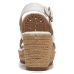 mujer Naturalizer sintético blanco sandalia alpargata soul ocean RTZ4T577 - Imagen 6