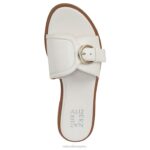 mujer Naturalizer sintético blanco sandalias lilia RTZ4T548 - Imagen 4