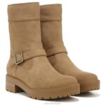 mujer Naturalizer sintético marrón avena oscuro bota soul newport RTZ4T687