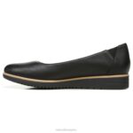 mujer Naturalizer sintético negro alma idea bailarina plana RTZ4T364 - Imagen 3