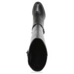 mujer Naturalizer sintético negro bota alta hasta la rodilla joslynn RTZ4T595 - Imagen 4
