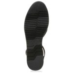 mujer Naturalizer sintético negro introducción del alma plana RTZ4T328 - Imagen 7