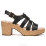 mujer Naturalizer sintético negro sandalia alma aki RTZ4T559 - Imagen 2
