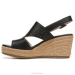 mujer Naturalizer sintético negro sandalia alpargata soul ocean RTZ4T578 - Imagen 3