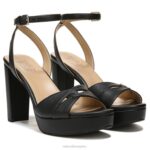 mujer Naturalizer sintético negro sandalia de vestir nevena RTZ4T540