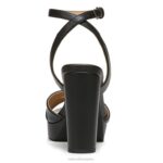 mujer Naturalizer sintético negro sandalia de vestir nevena RTZ4T540 - Imagen 6