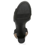 mujer Naturalizer sintético negro sandalia de vestir nevena RTZ4T540 - Imagen 7
