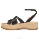 mujer Naturalizer sintético negro sandalia riley RTZ4T617 - Imagen 3