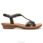 mujer Naturalizer sintético negro sandalia soul solo RTZ4T566 - Imagen 2