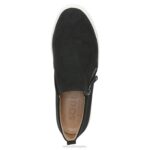 mujer Naturalizer sintético negro Zapatillas sin cordones Soul Turner RTZ4T419 - Imagen 4