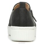 mujer Naturalizer sintético negro Zapatillas sin cordones Soul Turner RTZ4T419 - Imagen 6