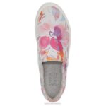 mujer Naturalizer tela floral blanca/rosa zapatillas sin cordones marianne 2.0 RTZ4T354 - Imagen 4