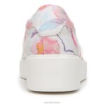 mujer Naturalizer tela floral blanca/rosa zapatillas sin cordones marianne 2.0 RTZ4T354 - Imagen 6