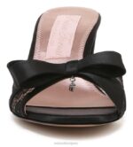 mujer Naturalizer tela negra sandalias alhubu RTZ4T310 - Imagen 5